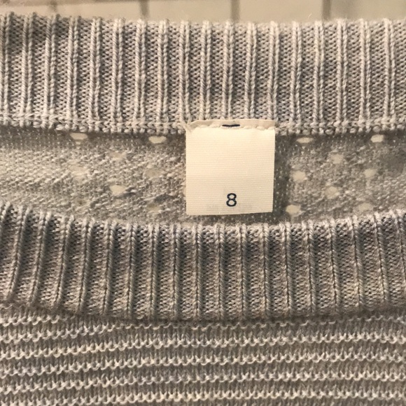 Lululemon Sweater Pullover Womens 8 Gray Crew Neck Long Sleeve Running Yoga - Picture 2 of 11